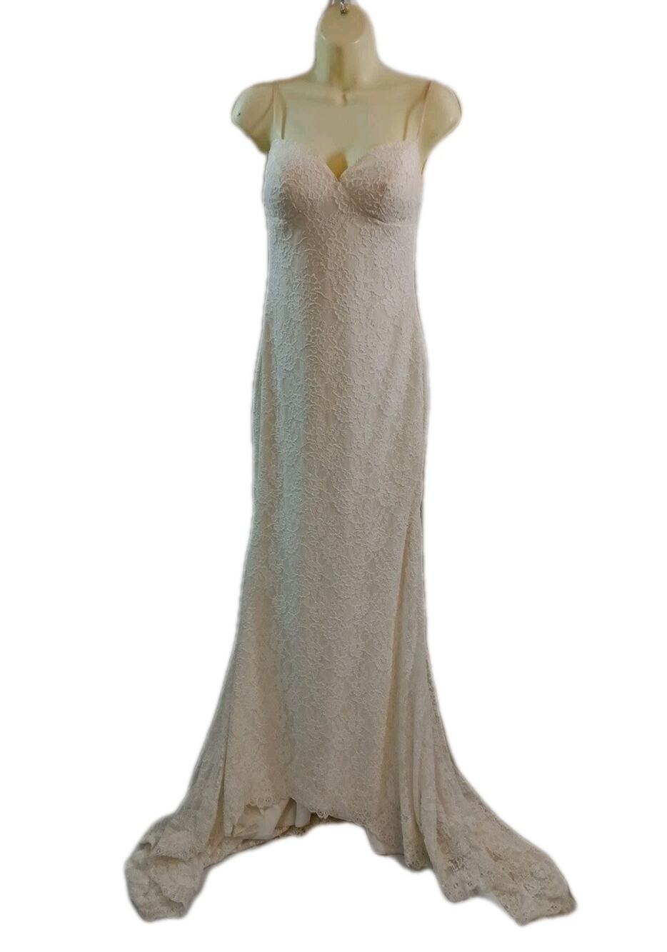 Stella York Wedding Dress Size 8 Long Train